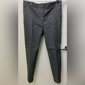 COS Grey Ankle Pants with Front Slits